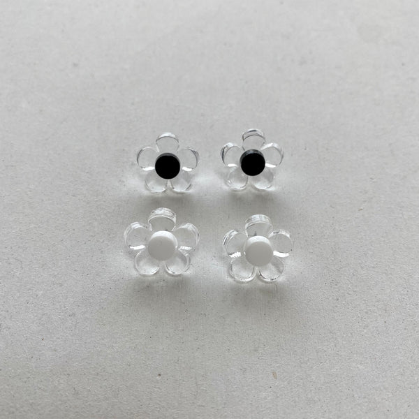 clear flower pierce