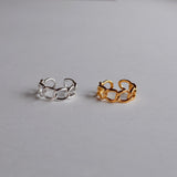 gaudy chain ring