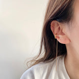 curl string ear cuff