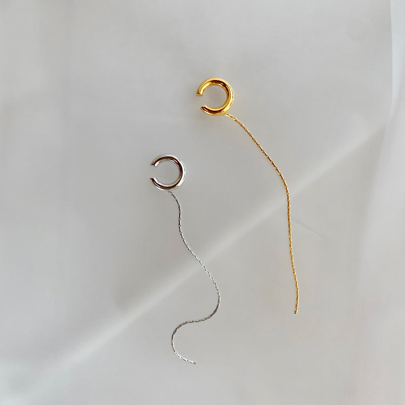 curl string ear cuff