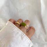 melty triangle ring