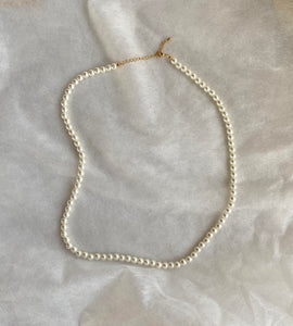 pearl linking long necklace