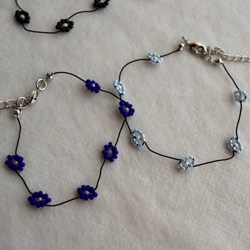 flower beads bracelet