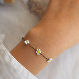 flower beads bracelet