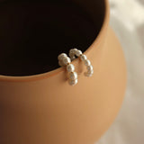 pearl curl ear cuff