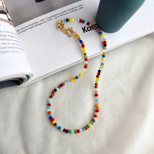 bright beads necklace