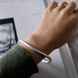 narrow mat bangle