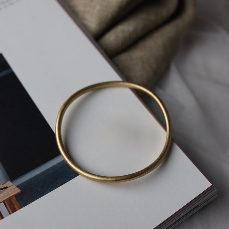 narrow mat bangle