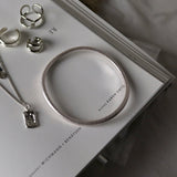 narrow mat bangle