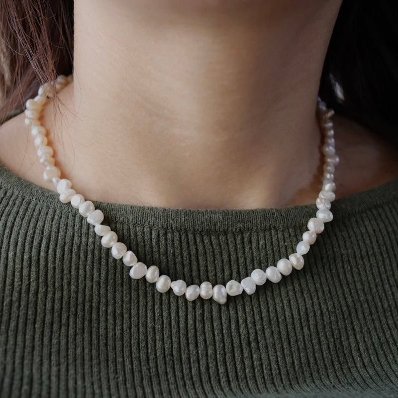 luxury shake pearl necklace