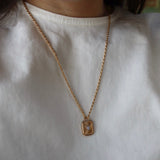long aureola necklace