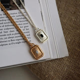 long aureola necklace