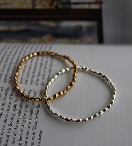 shiny pebbles bracelet