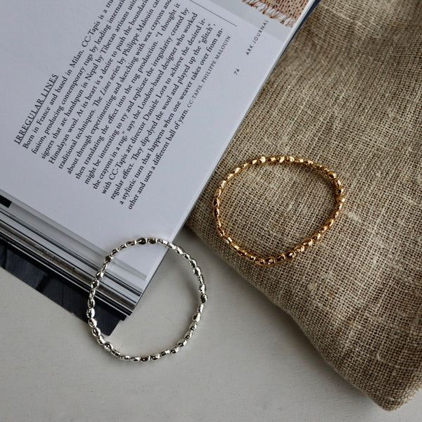 shiny pebbles bracelet