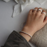 shiny pebbles bracelet
