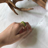 thick bi-color ring