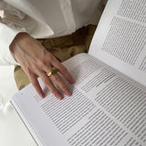 thick bi-color ring