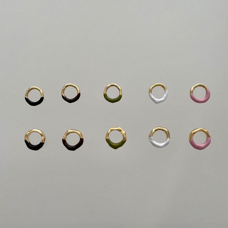 thick bi-color ring