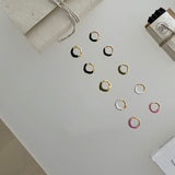 thick bi-color ring