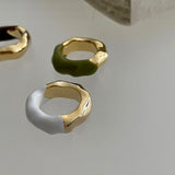 thick bi-color ring