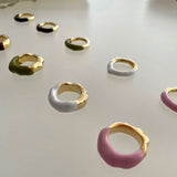 thick bi-color ring