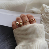gaudy chain ring