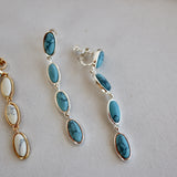 turquoise drop earring