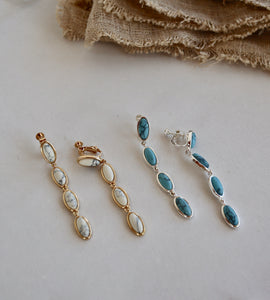turquoise drop earring