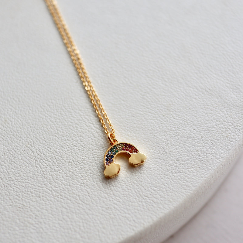 colorful pop necklace
