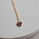 colorful pop necklace