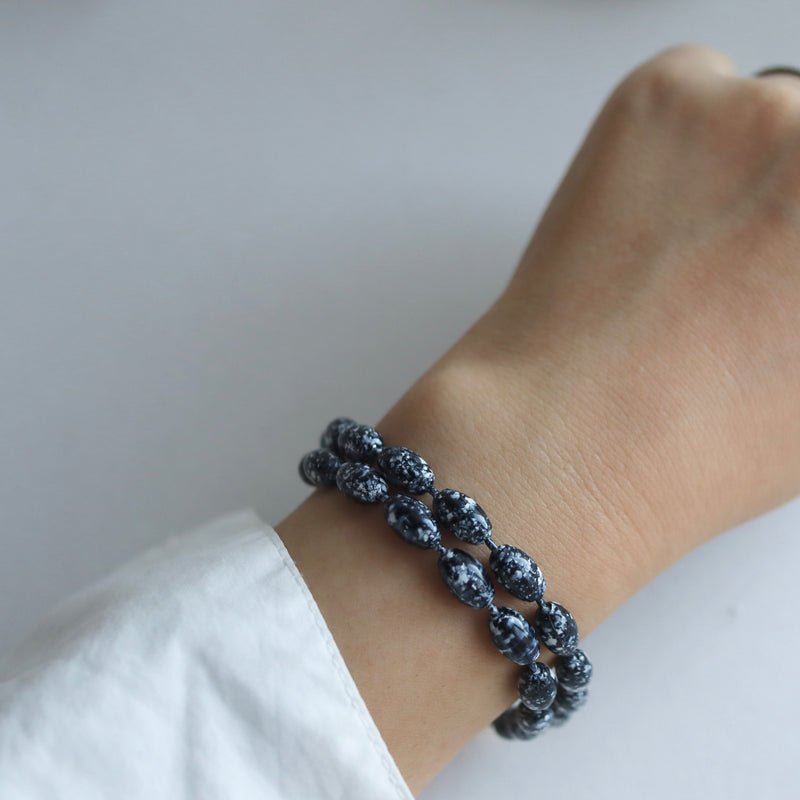 marble coating necklace