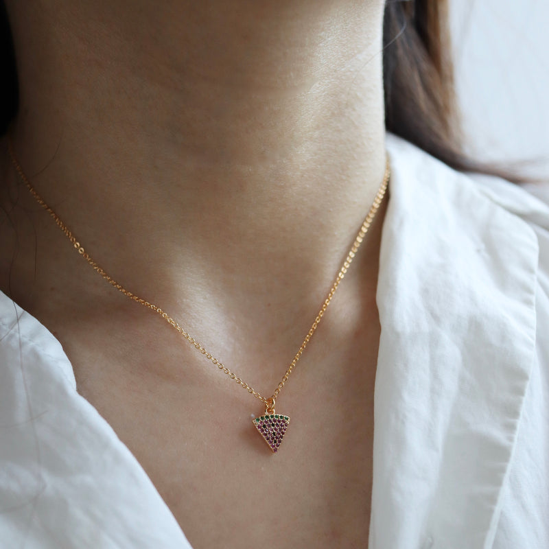 colorful pop necklace