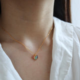 colorful pop necklace