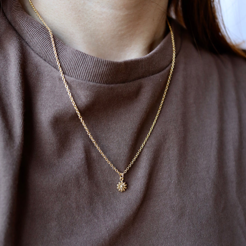 delicate cosmos necklace
