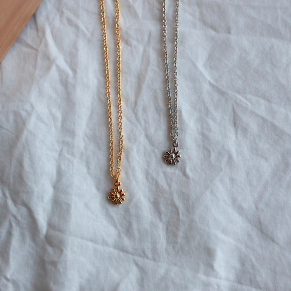 delicate cosmos necklace