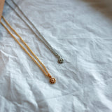 delicate cosmos necklace