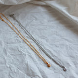 delicate cosmos necklace