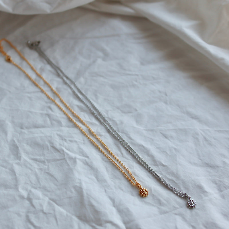 delicate cosmos necklace