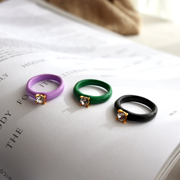 zir color crown ring