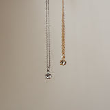 one point zir necklace