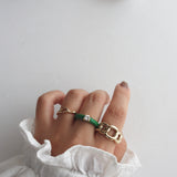 zir color crown ring