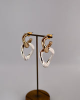 shiny hoop golsil pierce