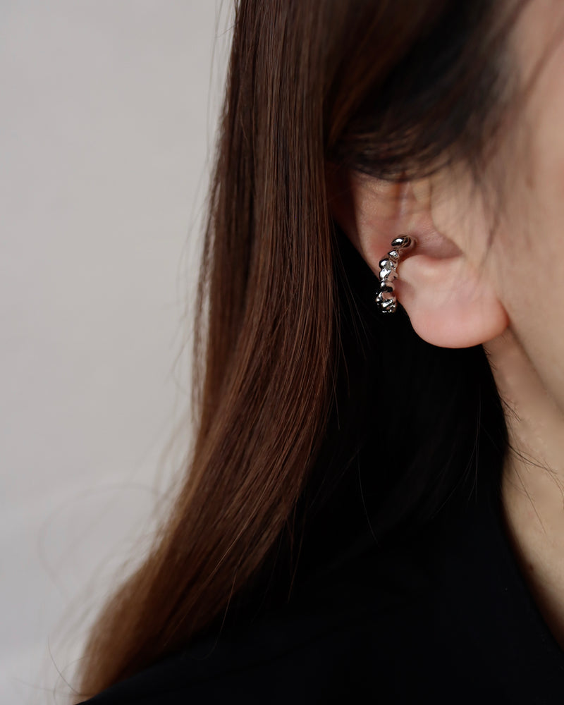 rugged earring & earcuff