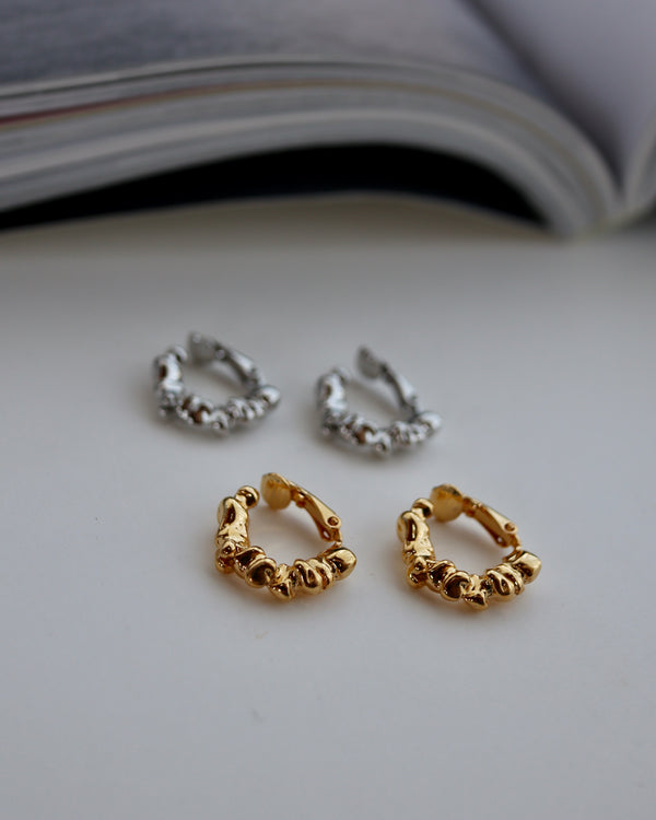 rugged earring & earcuff