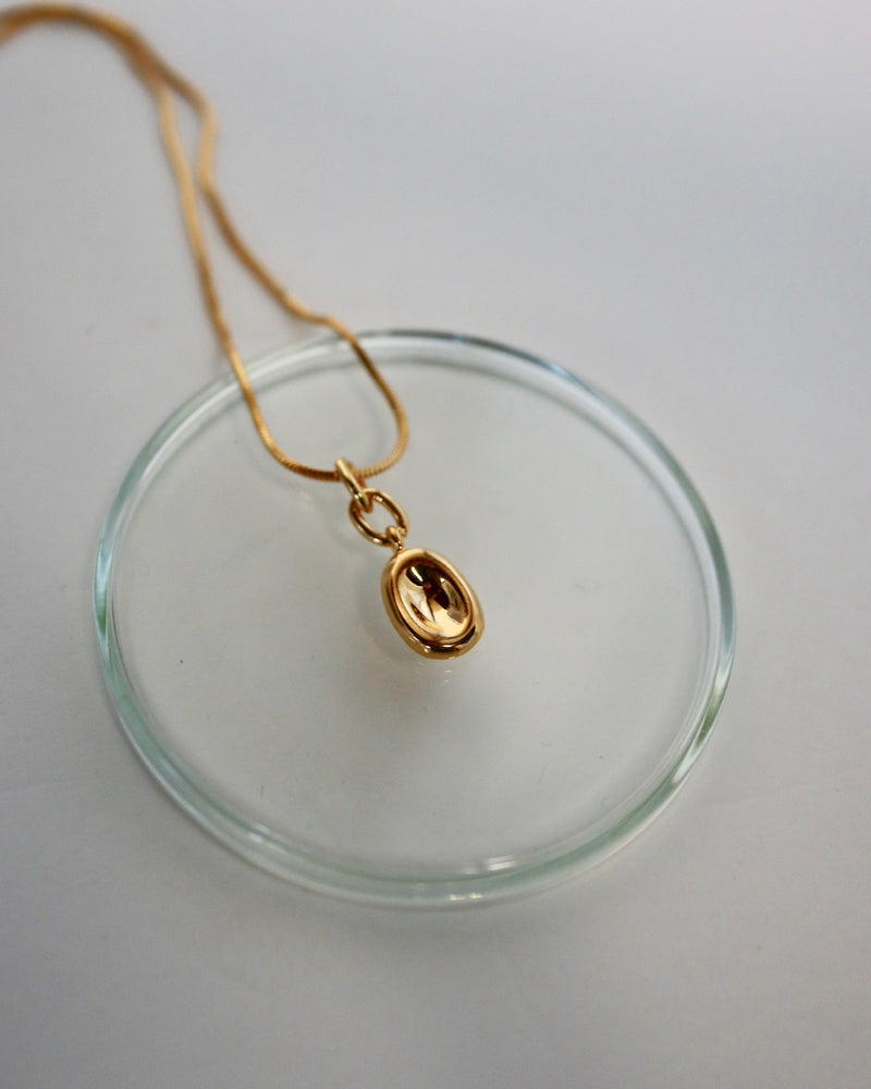 dent plate necklace