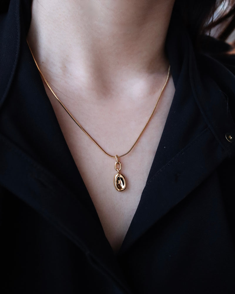 dent plate necklace