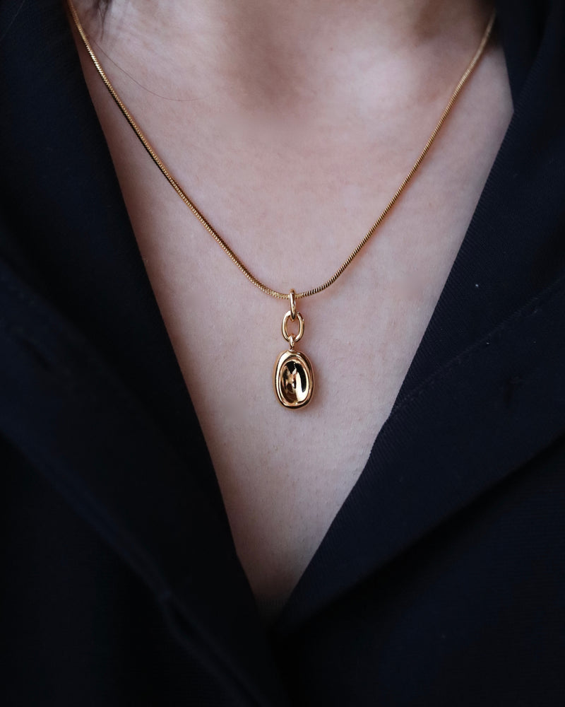 dent plate necklace