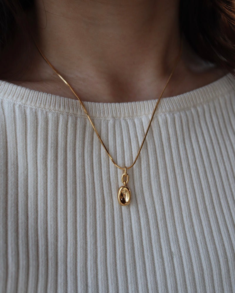 dent plate necklace