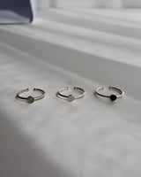 gemstone × silver925 Ⅱ limited ring
