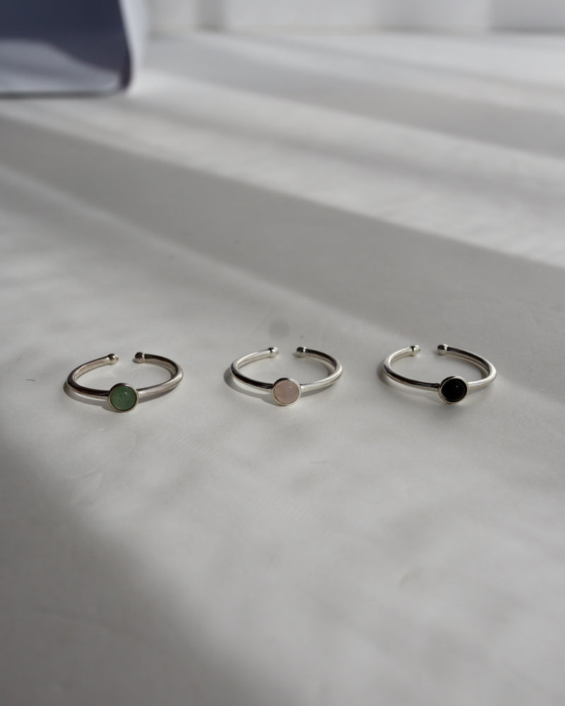 gemstone × silver925 Ⅱ limited ring